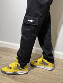 CALÇA CARGO PRETA (sarja premium)